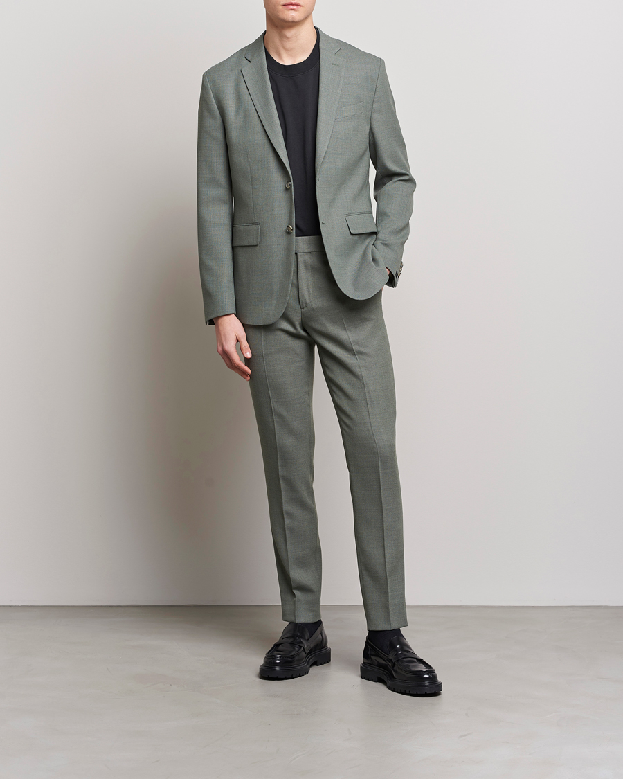 Herre | Blazere & jakker | J.Lindeberg | Hopper Active Hopsack Blazer Aloe