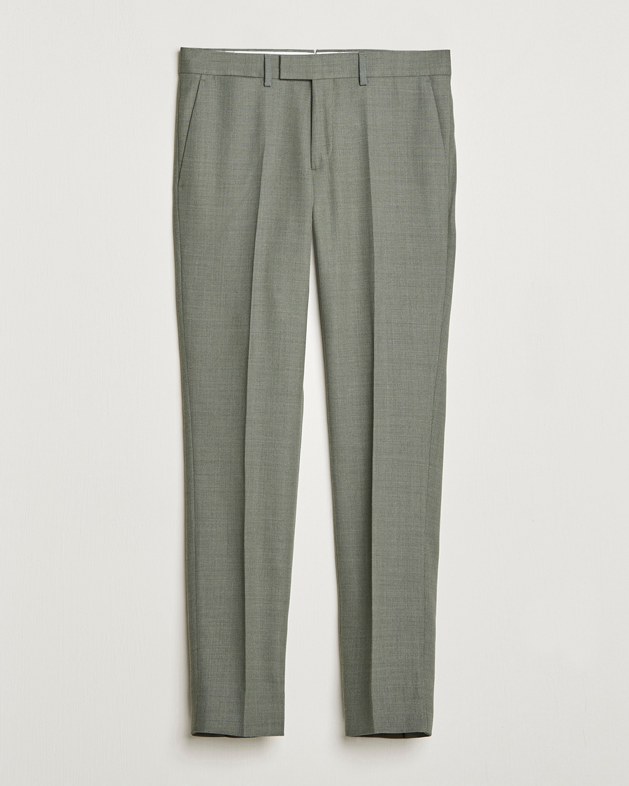 Herre | Bukser | J.Lindeberg | Grant Active Hopsack Pants Aloe
