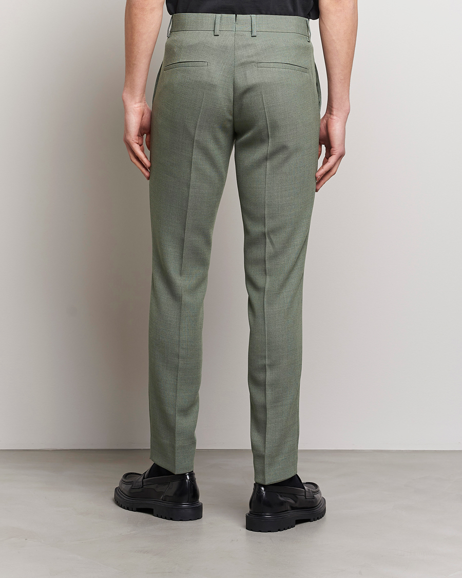 Herre | Bukser | J.Lindeberg | Grant Active Hopsack Pants Aloe