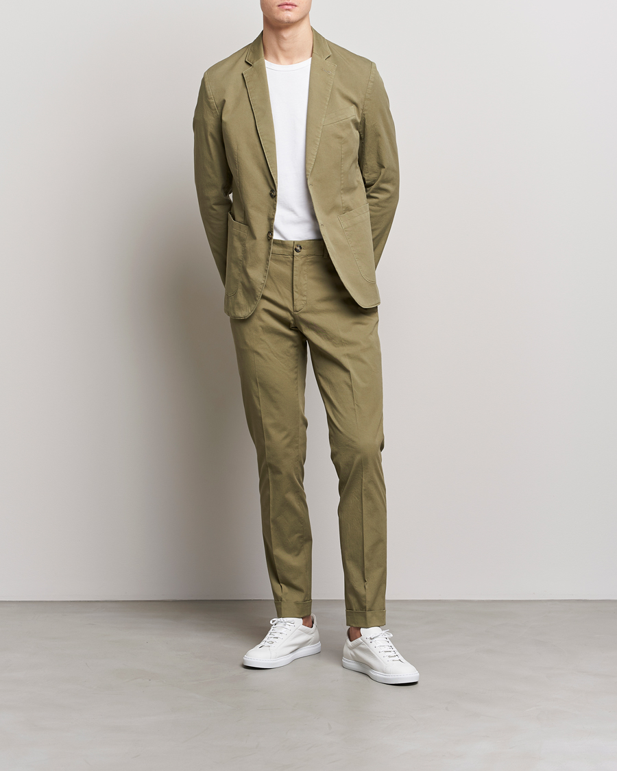 Herre | Blazere & jakker | J.Lindeberg | Hopper Cotton Garment Dye Blazer Aloe