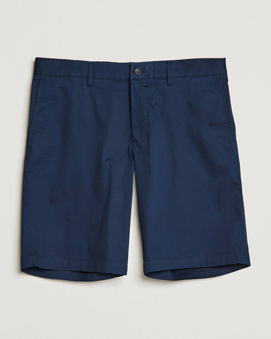 Herre | Shorts | J.Lindeberg | Nathan Super Satin Shorts Navy