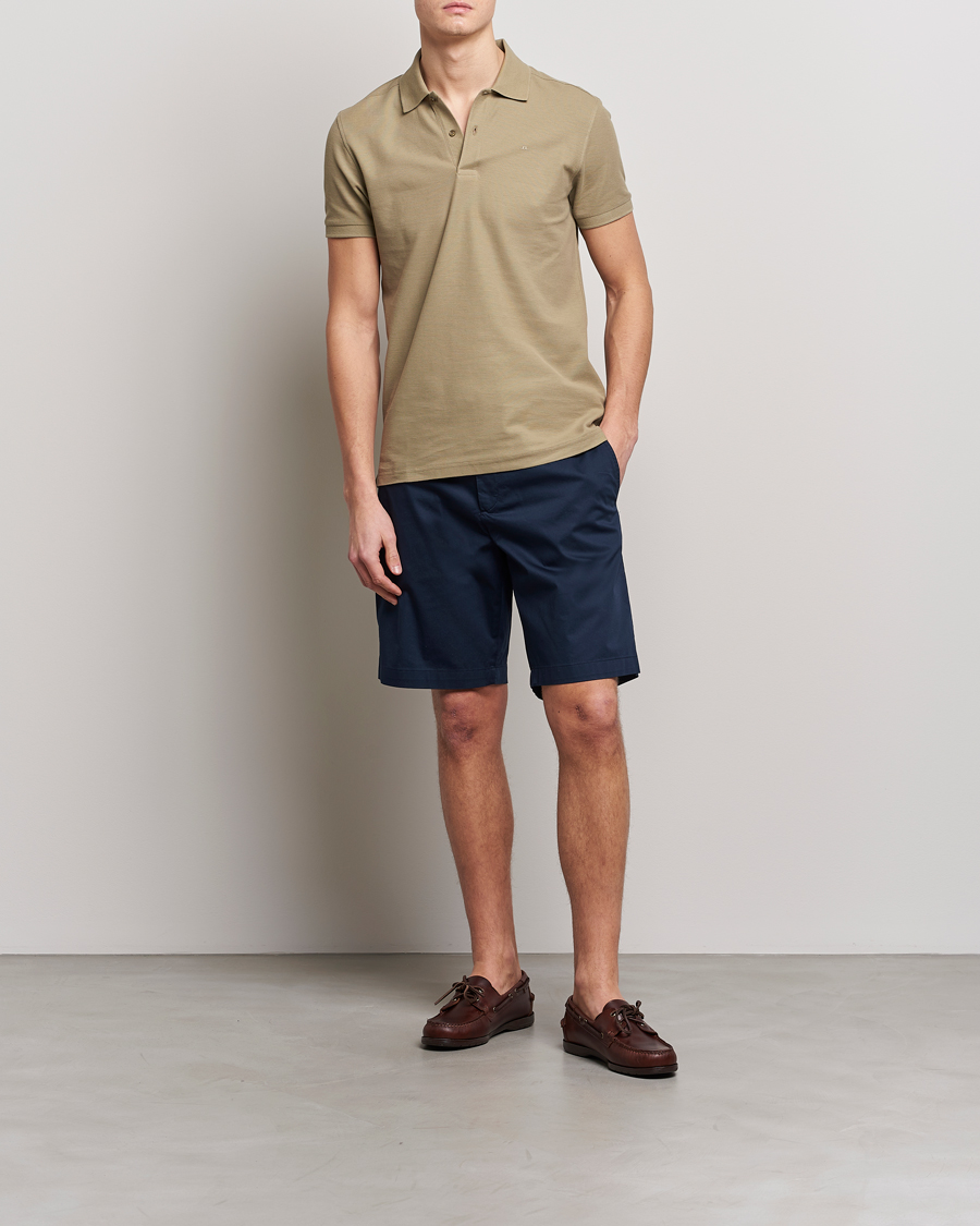 Herre | Shorts | J.Lindeberg | Nathan Super Satin Shorts Navy