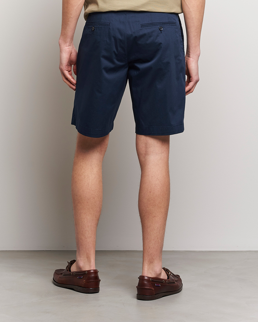 Herre | Shorts | J.Lindeberg | Nathan Super Satin Shorts Navy