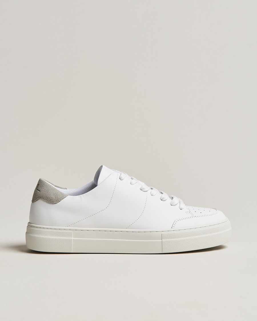 J.Lindeberg Art Signature Leather Sneaker White -