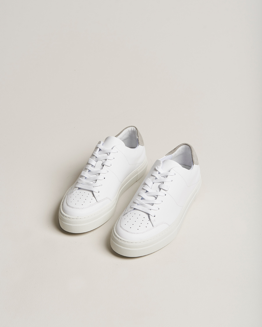 J.Lindeberg Art Signature Leather Sneaker White -