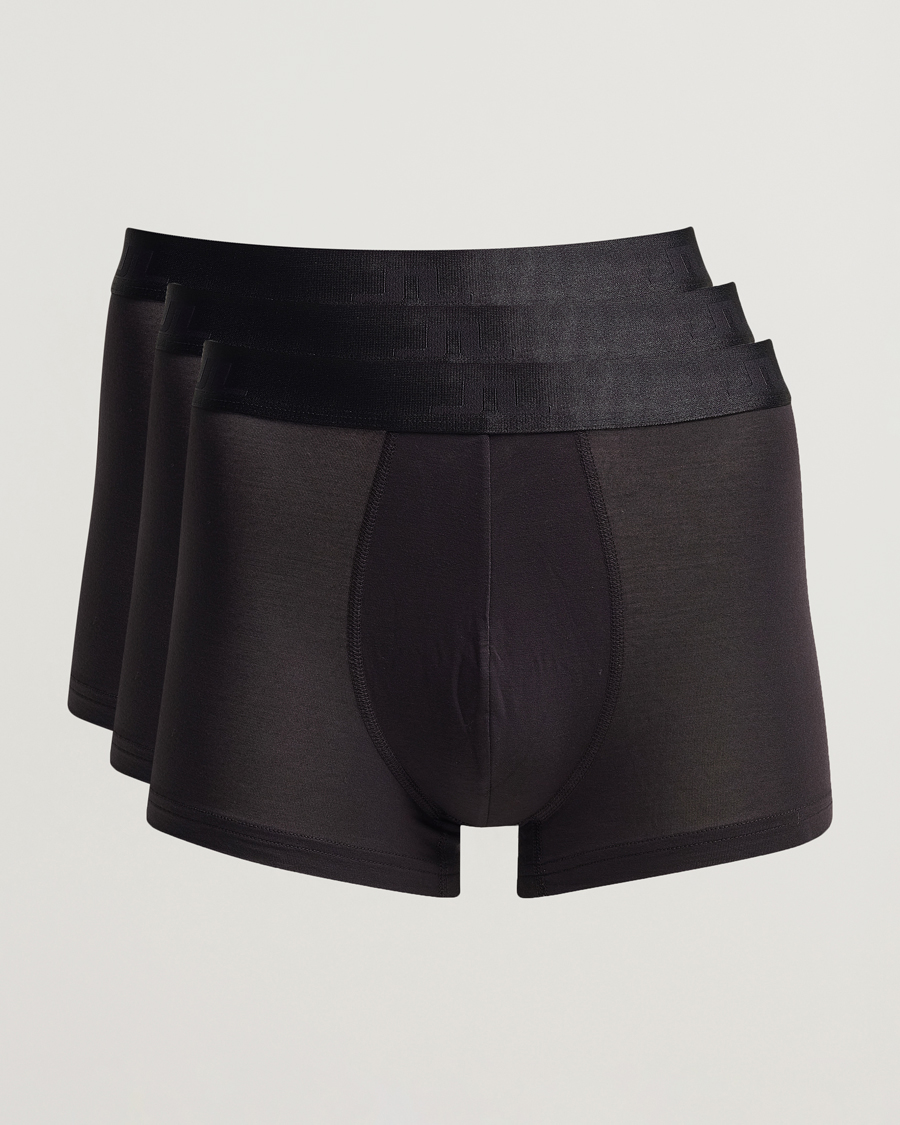 Herre |  | J.Lindeberg | 3-pack Bridge Lyocell Boxer Black