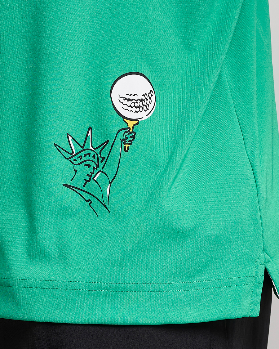 Herre | Polotrøjer | J.Lindeberg | KV PGA Printed Jersey Polo Blarney Green