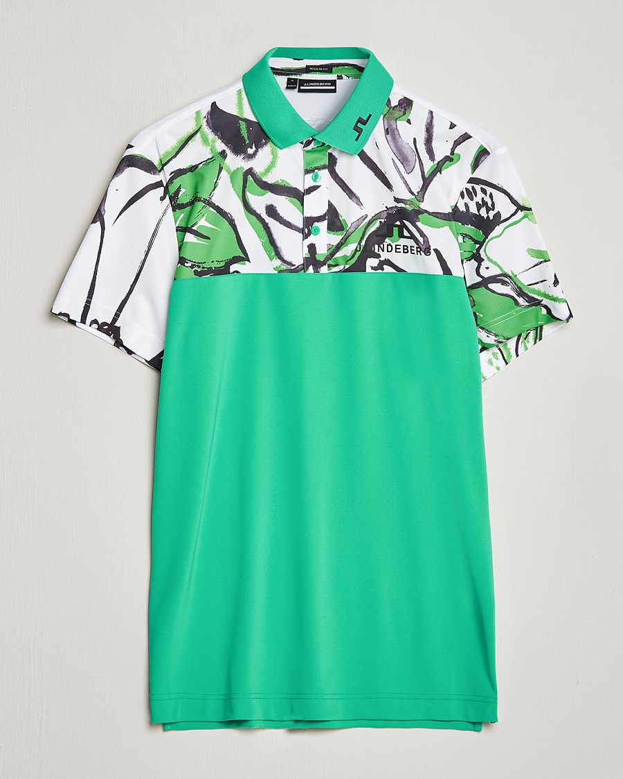 Herre | Polotrøjer | J.Lindeberg | Jeff Masters TX Jersey Polo White