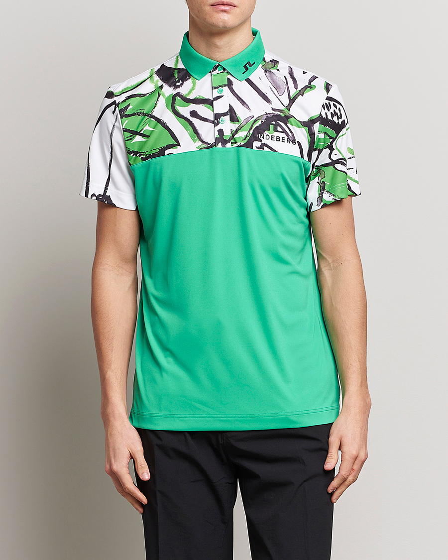 Herre | Polotrøjer | J.Lindeberg | Jeff Masters TX Jersey Polo White
