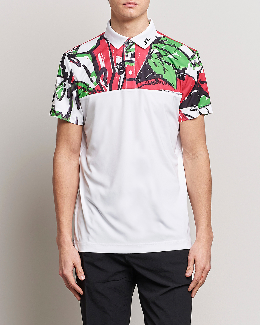 Herre | Golf | J.Lindeberg | Jeff Masters TX Jersey Polo Azalea
