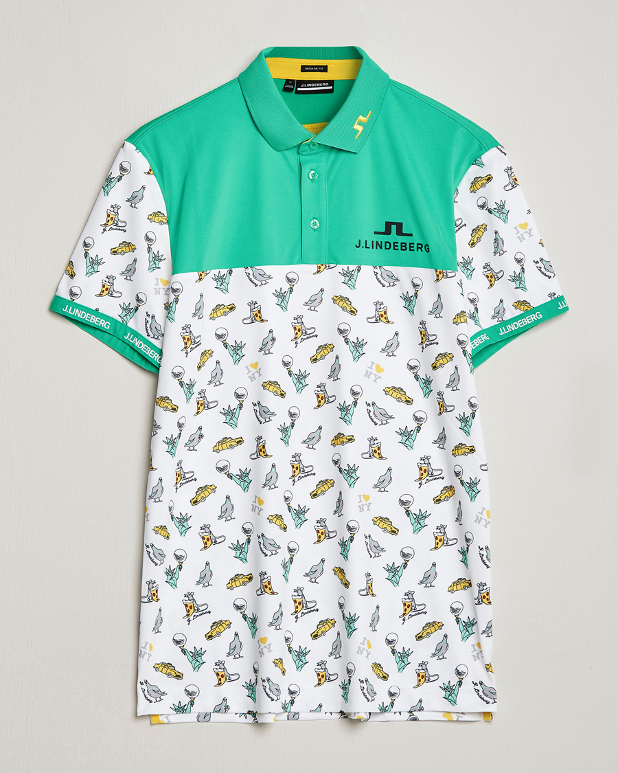 Herre | Polotrøjer | J.Lindeberg | Jeff PGA TX Jersey Polo White