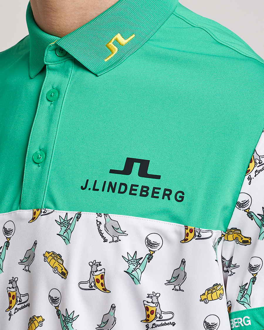 Herre | Polotrøjer | J.Lindeberg | Jeff PGA TX Jersey Polo White