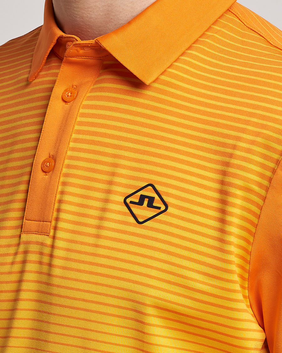 Herre | Polotrøjer | J.Lindeberg | Lowell Faded Slim Fit Polo Russet Orange