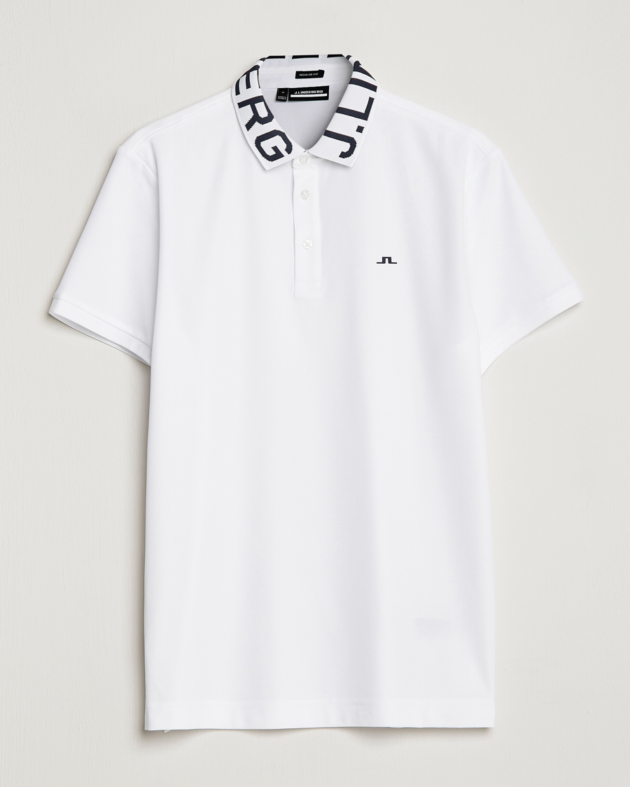 Herre | Polotrøjer | J.Lindeberg | Gus Regular Polo White