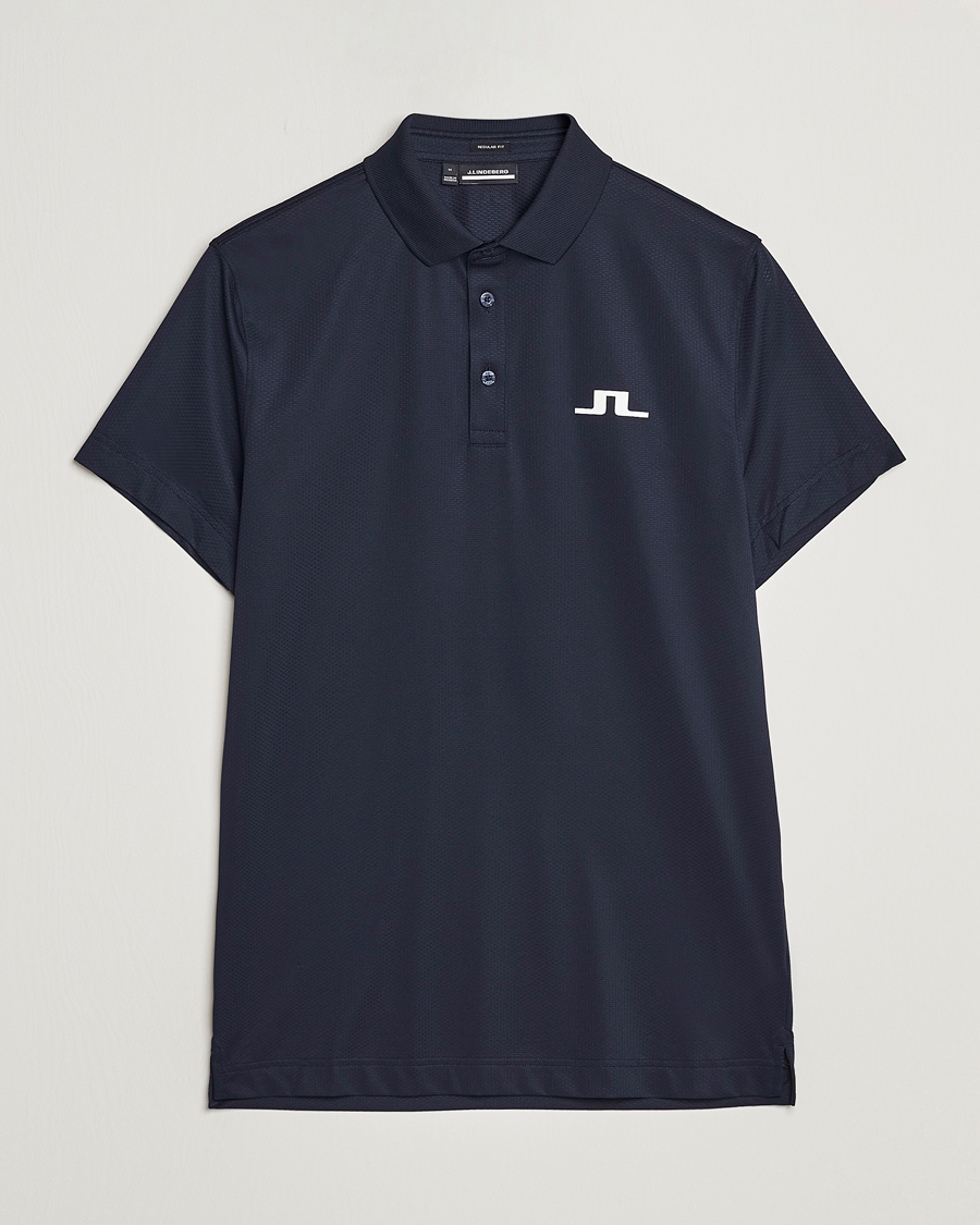 Herre | Polotrøjer | J.Lindeberg | Bridge Regular Fit Polo Navy