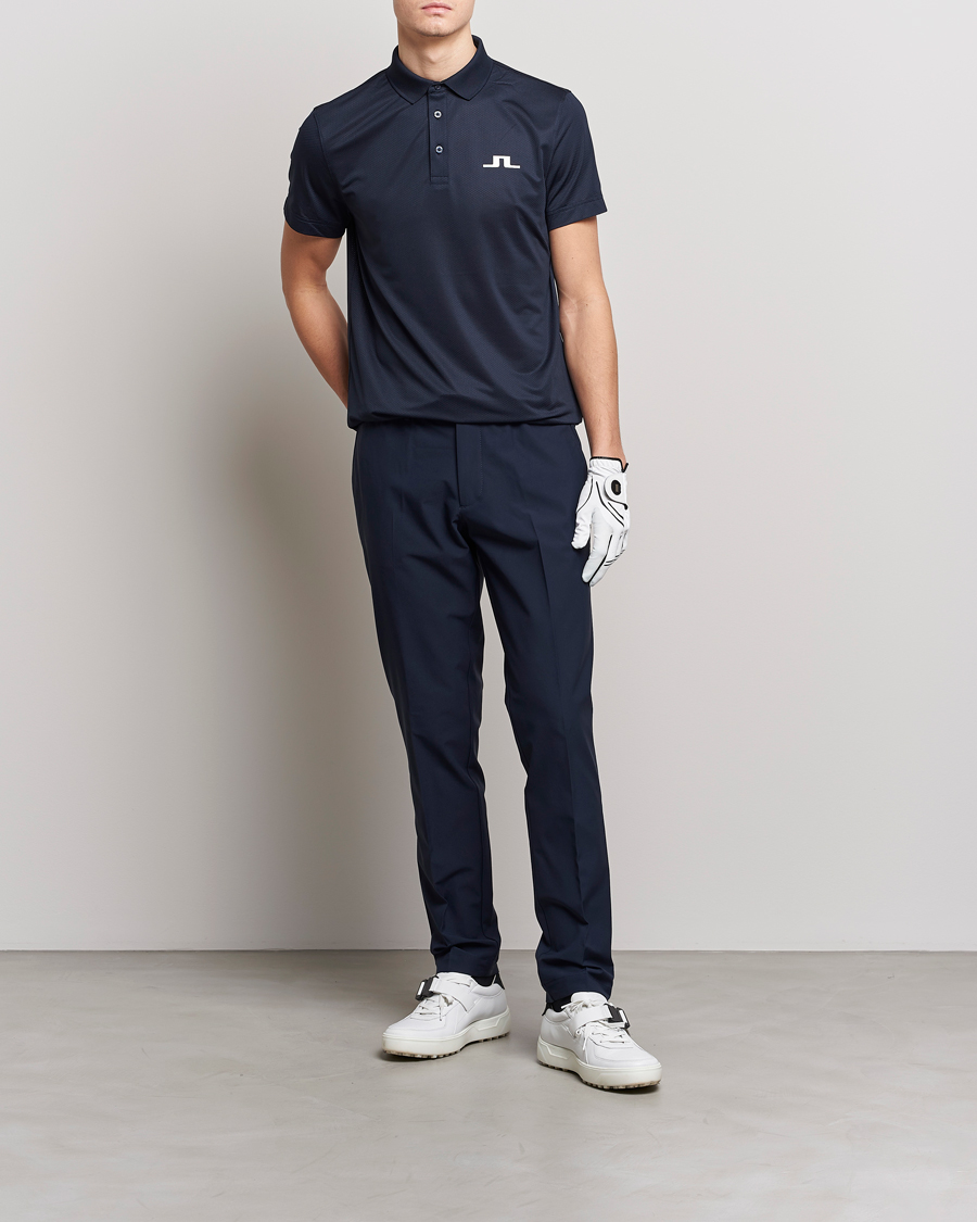 Herre | Polotrøjer | J.Lindeberg | Bridge Regular Fit Polo Navy