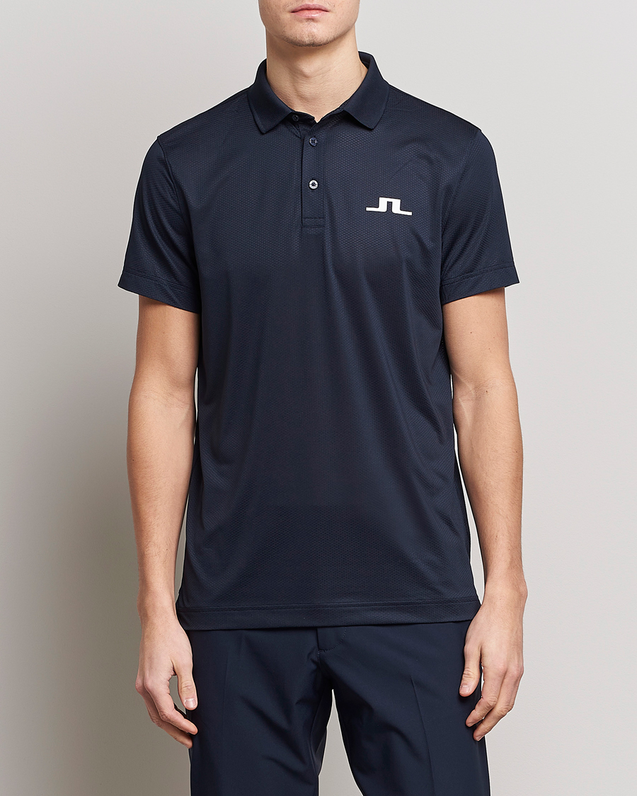 Herre | Polotrøjer | J.Lindeberg | Bridge Regular Fit Polo Navy