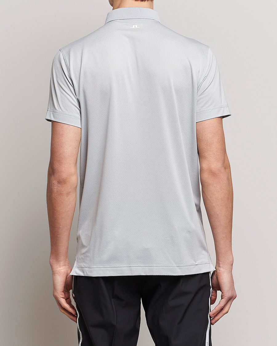 Herre | Polotrøjer | J.Lindeberg | Bridge Regular Fit Polo High Rise Grey