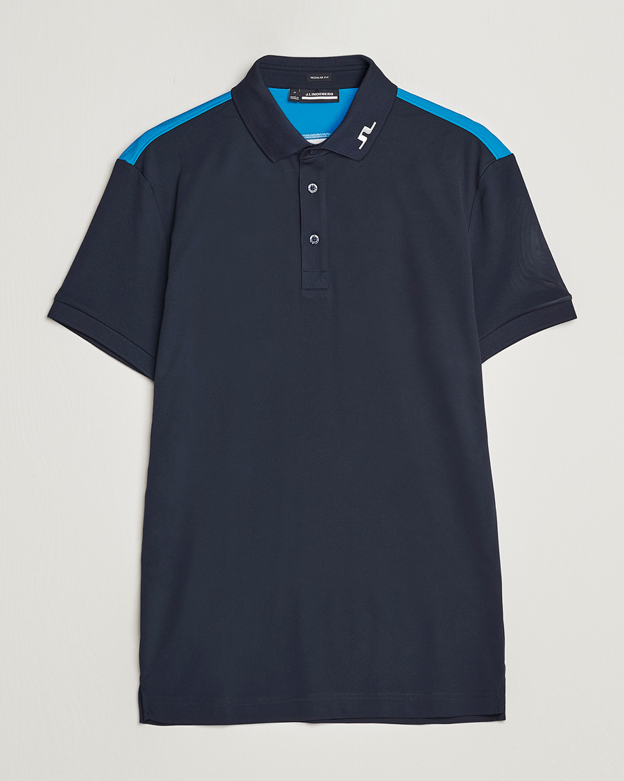 Herre | Polotrøjer | J.Lindeberg | Jeff Regular Fit Polo Navy