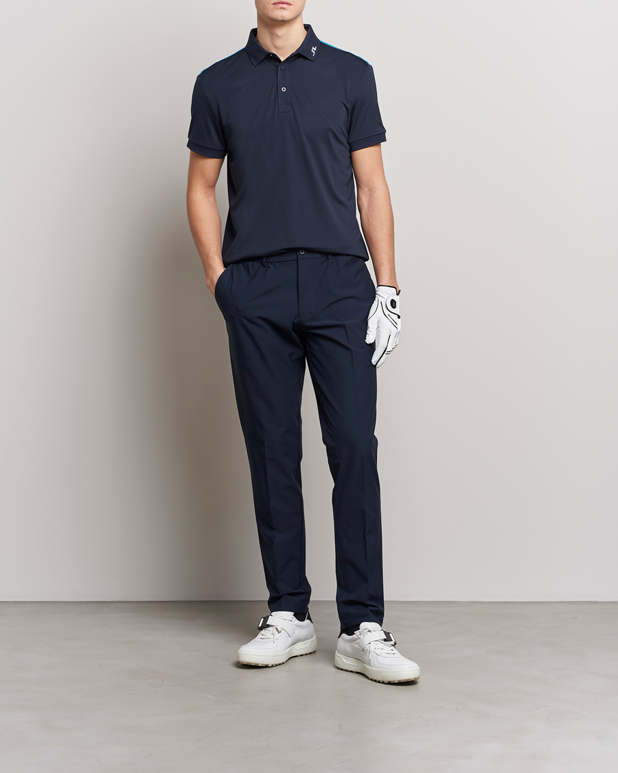 Herre | Polotrøjer | J.Lindeberg | Jeff Regular Fit Polo Navy