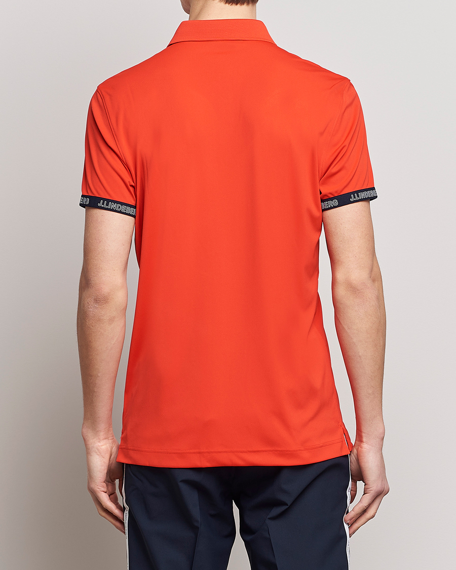 Herre | Polotrøjer | J.Lindeberg | Guy Regular Fit Polo Fiery Red