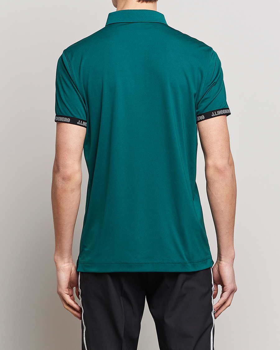 Herre | Polotrøjer | J.Lindeberg | Guy Regular Fit Polo Rain Forest
