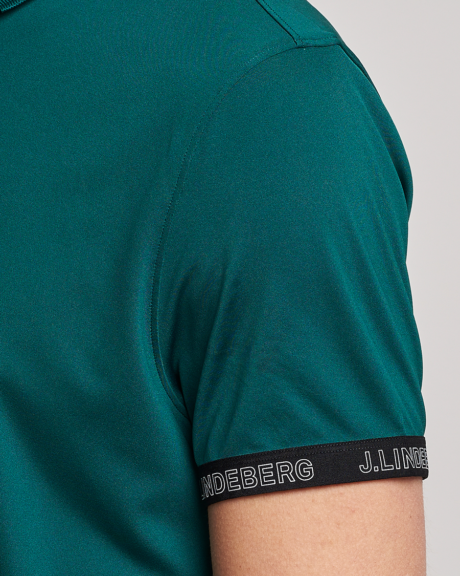 Herre | Polotrøjer | J.Lindeberg | Guy Regular Fit Polo Rain Forest