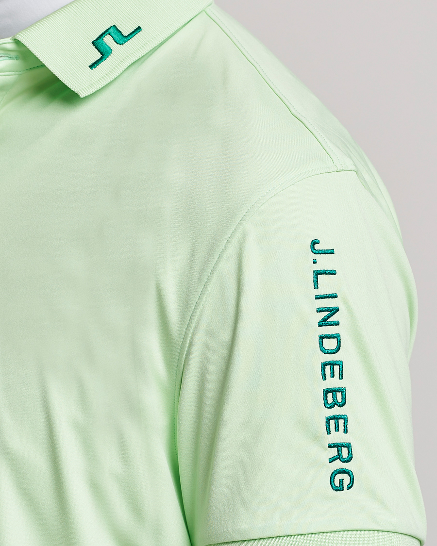 Herre | Polotrøjer | J.Lindeberg | Tour Tech Regular Fit Polo Patina Green