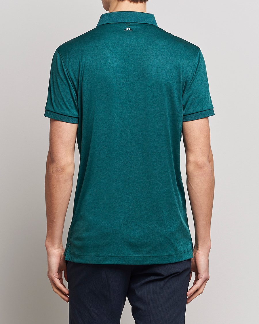 Herre | Polotrøjer | J.Lindeberg | Tour Tech Regular Fit Polo Rain Forest Melange