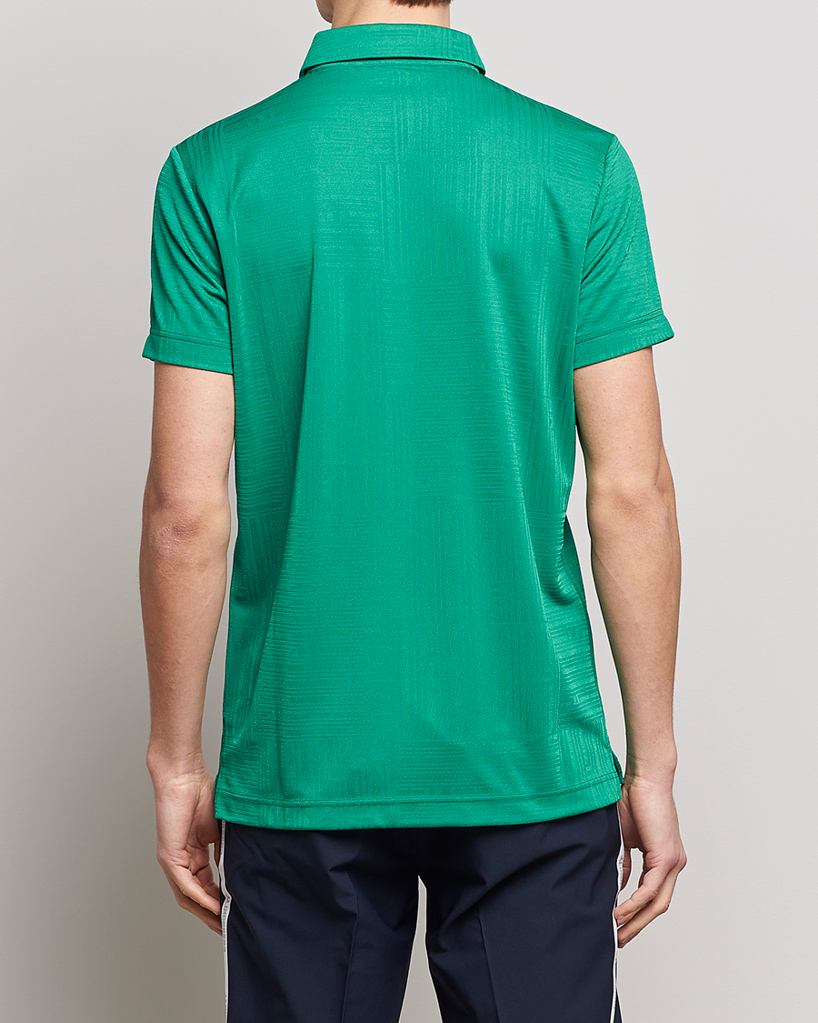 Herre | Polotrøjer | J.Lindeberg | Alfred Mesh Jacquard Regular Fit Polo Bosphorus