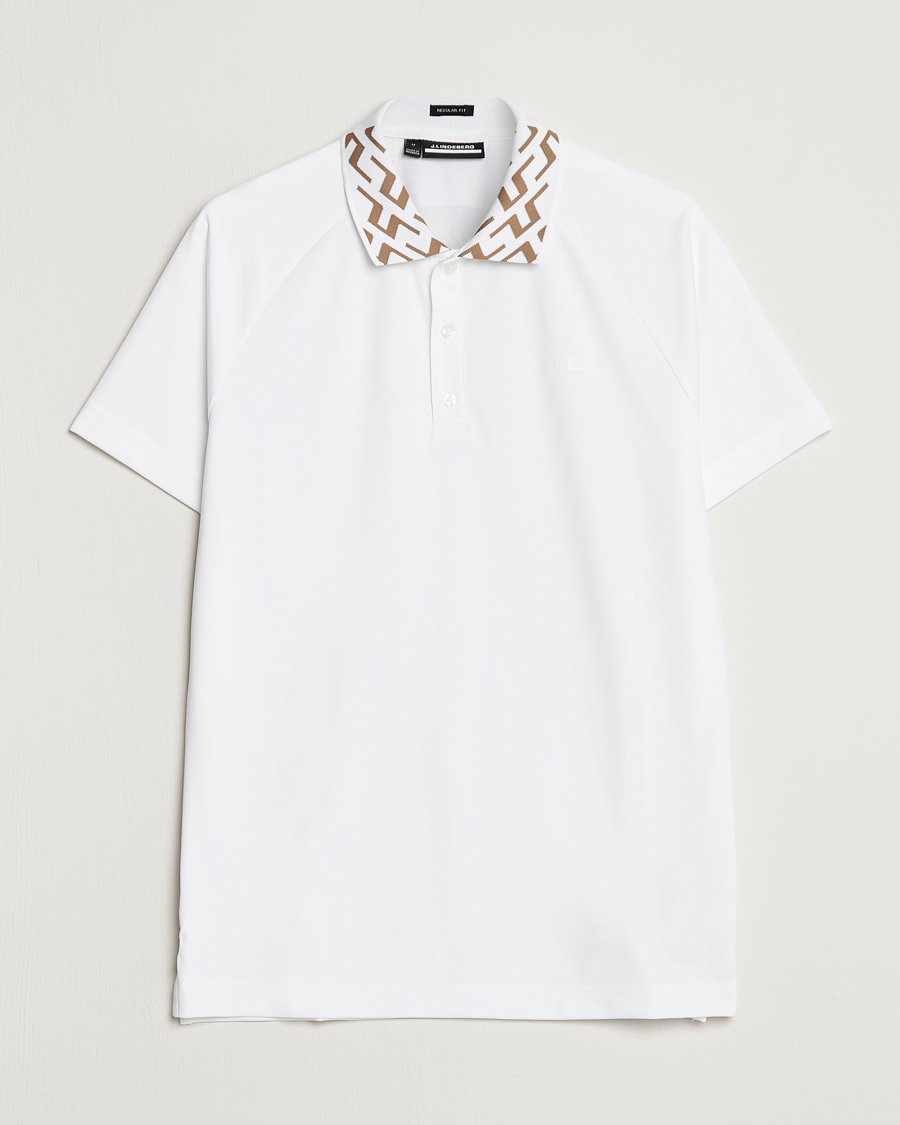 Herre | Polotrøjer | J.Lindeberg | Rui TX Jersey Polo White