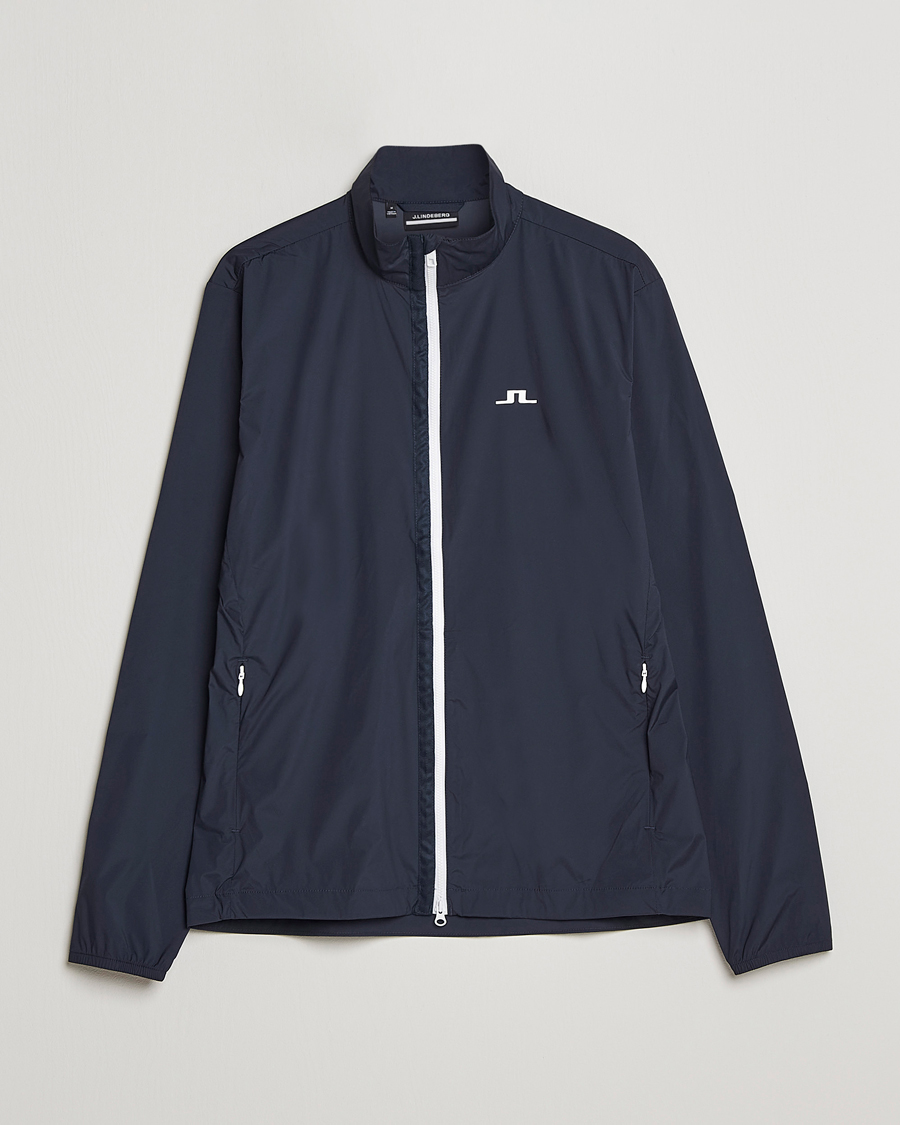 Herre | Jakker | J.Lindeberg | Ash Light Packable Jacket Navy