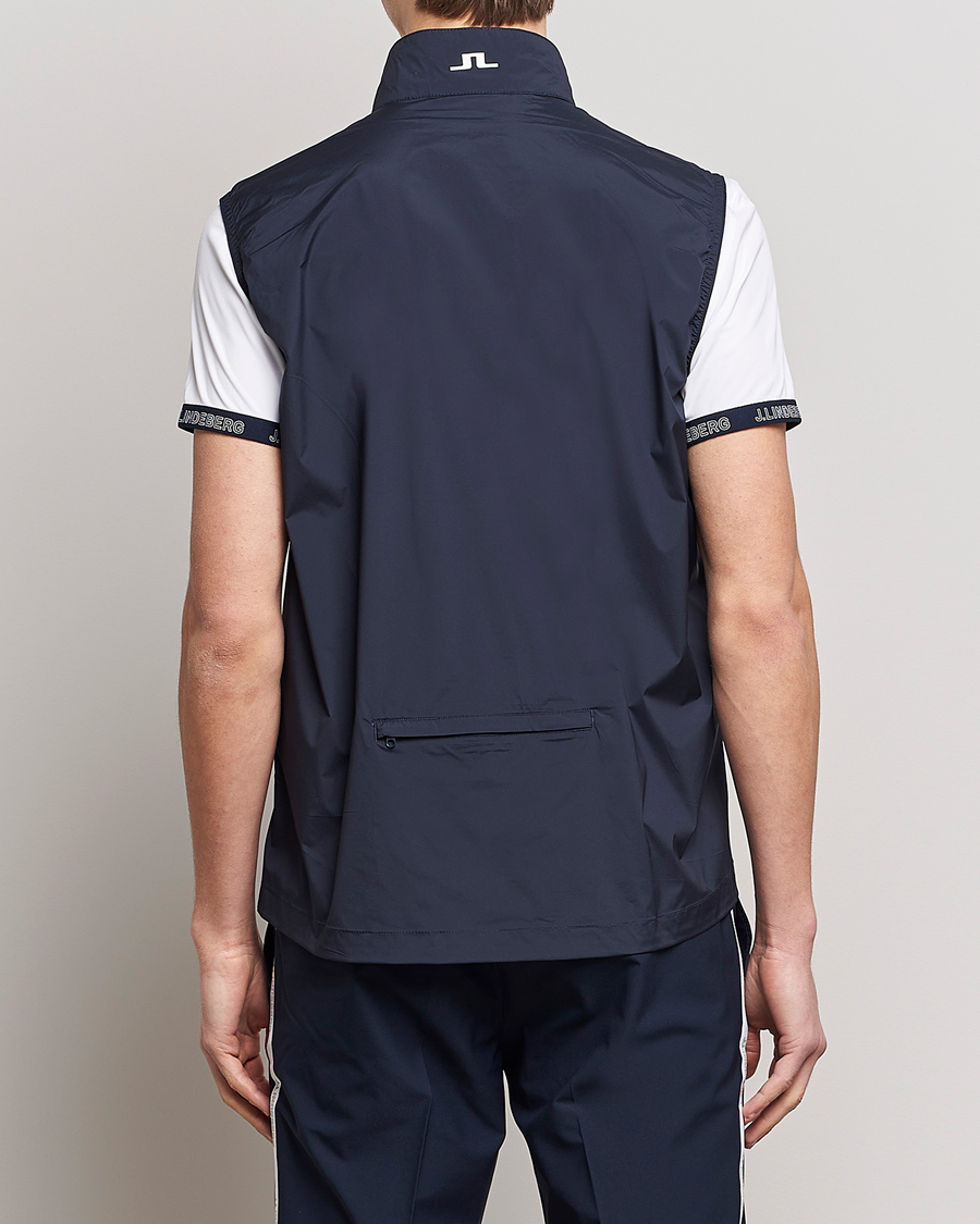 Herre | Veste | J.Lindeberg | Ash Light Packable Vest Navy