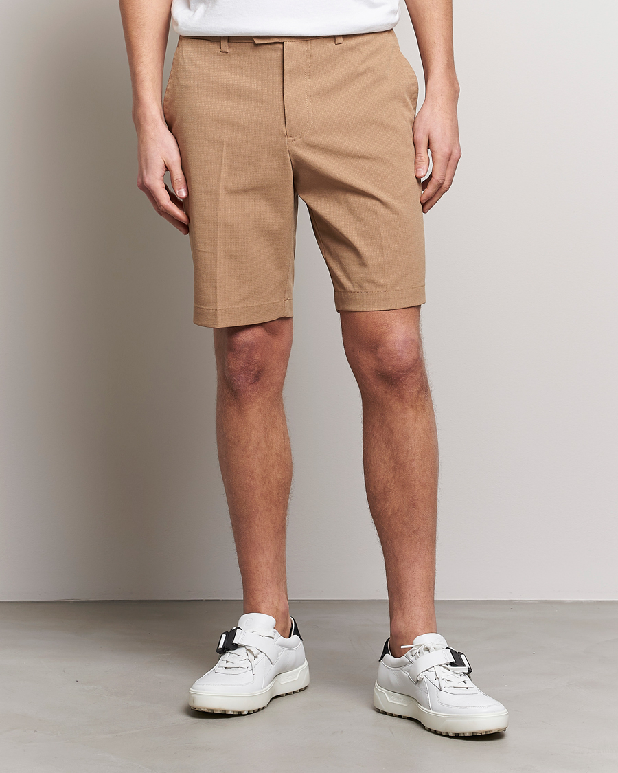 Herre | Shorts | J.Lindeberg | Vent Golf Shorts Tiger Brown
