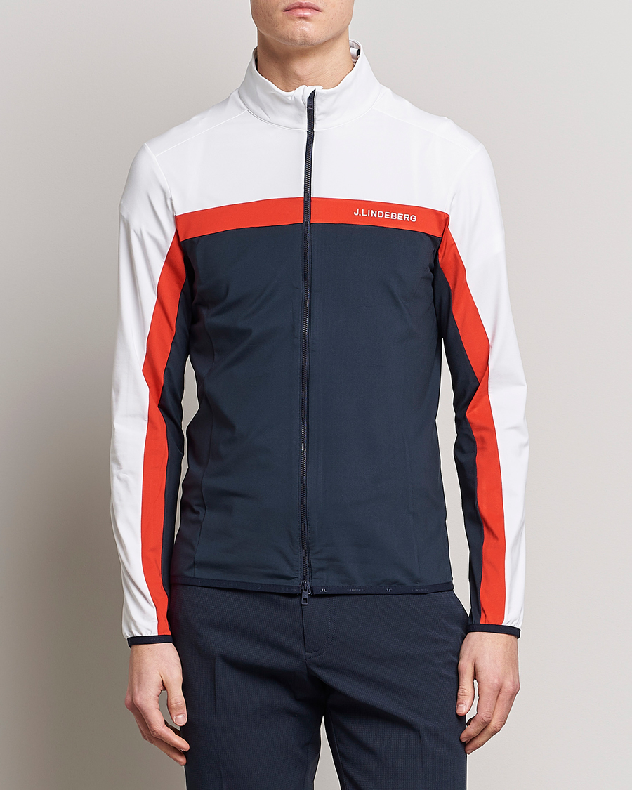 Herre | Trøjer | J.Lindeberg | Jarvis Mid Layer Full Zip Navy