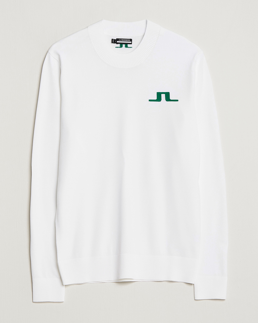 Herre | Trøjer | J.Lindeberg | Gus Knitted Sweater White