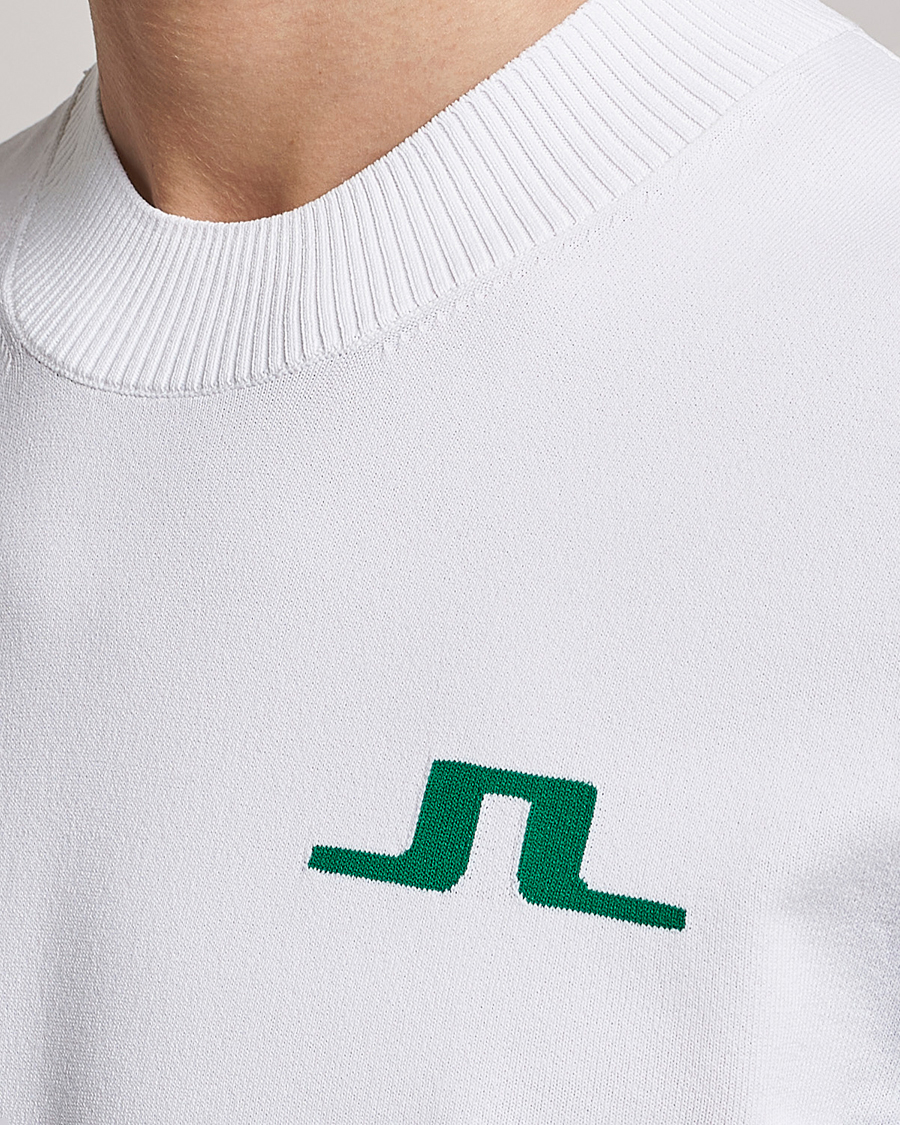 Herre | Trøjer | J.Lindeberg | Gus Knitted Sweater White