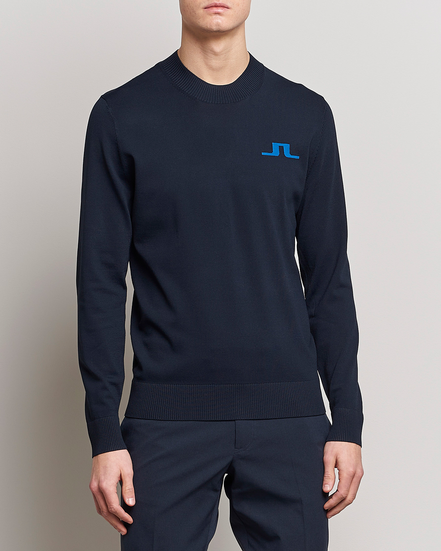 Herre | Trøjer | J.Lindeberg | Gus Knitted Sweater Navy