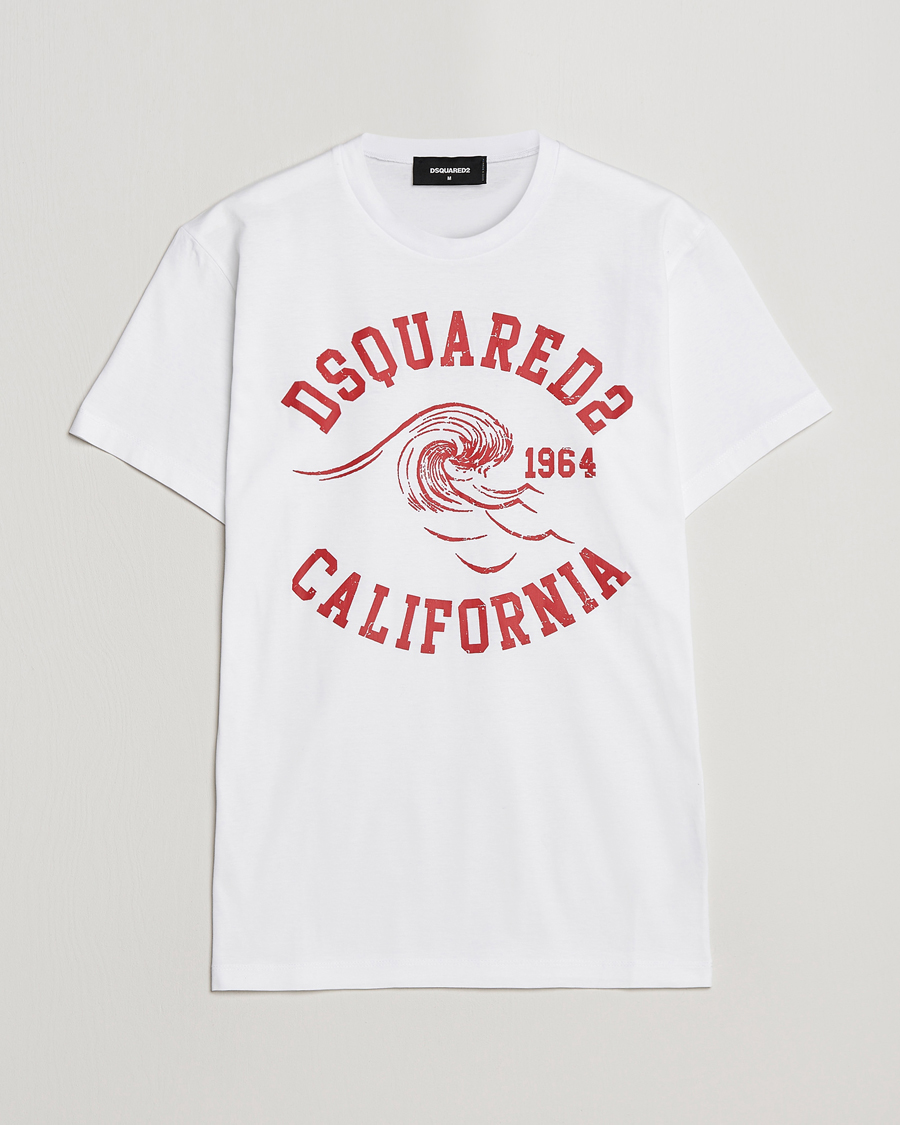 Herre | T-Shirts | Dsquared2 | California Tee White