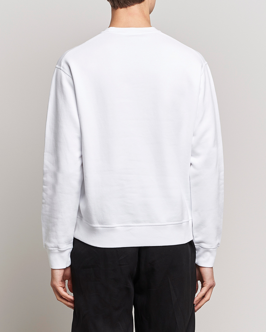 Herre | Trøjer | Dsquared2 | Icon Transparent Logo Sweatshirt White