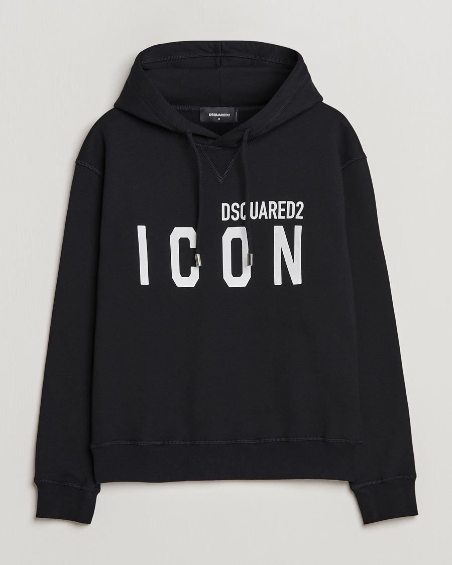 Herre |  | Dsquared2 | Icon Logo Hoodie Black