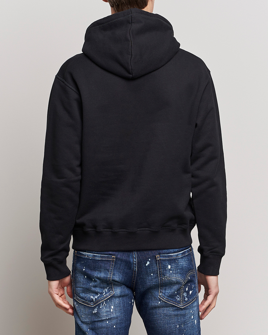 Herre | Trøjer | Dsquared2 | Icon Logo Hoodie Black
