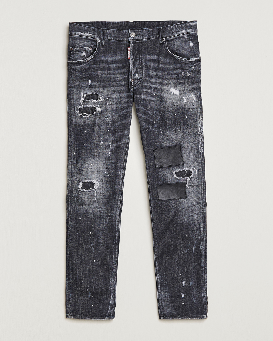 Herre | Jeans | Dsquared2 | Skater Jeans Medium Black Wash