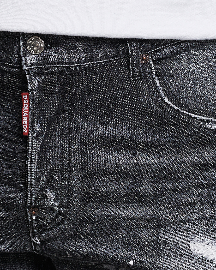Herre | Jeans | Dsquared2 | Skater Jeans Medium Black Wash