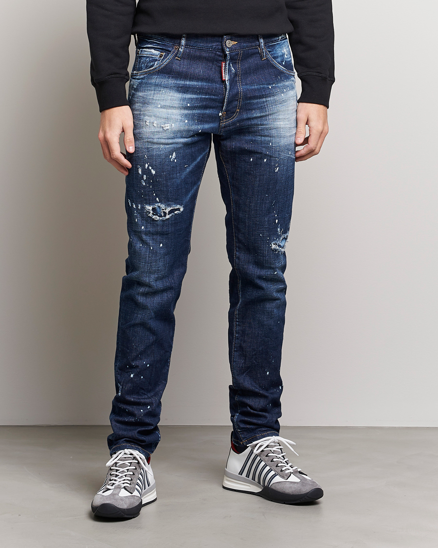 Herre | Blå jeans | Dsquared2 | Cool Guy Jeans Dark Blue Wash