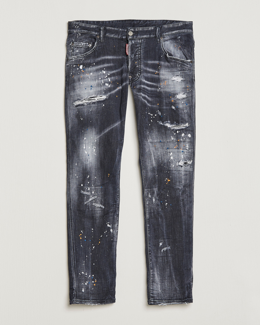 Herre | Jeans | Dsquared2 | Skater Jeans Black Wash