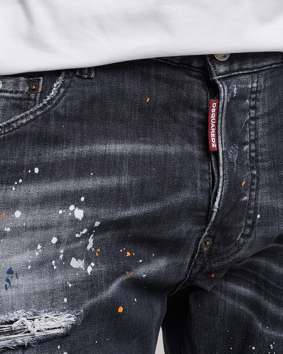 Herre | Jeans | Dsquared2 | Skater Jeans Black Wash