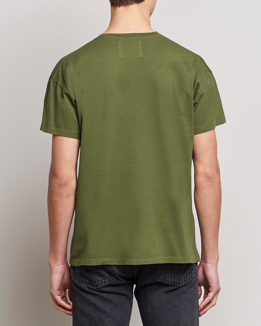Herre | T-Shirts | Jeanerica | Marcel Crew Neck T-Shirt Army Green