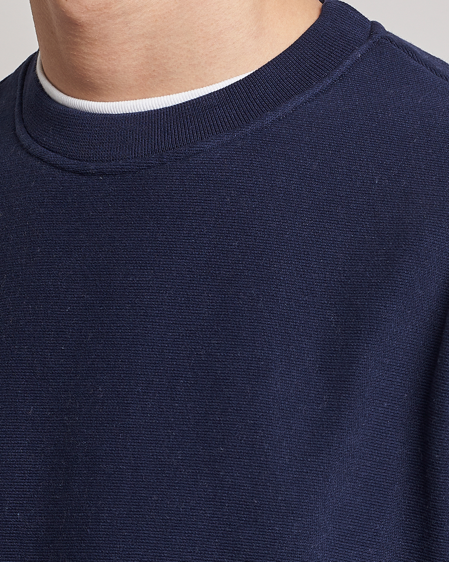 Herre | Trøjer | Jeanerica | Paule Crew Neck Sweatshirt Dark Navy