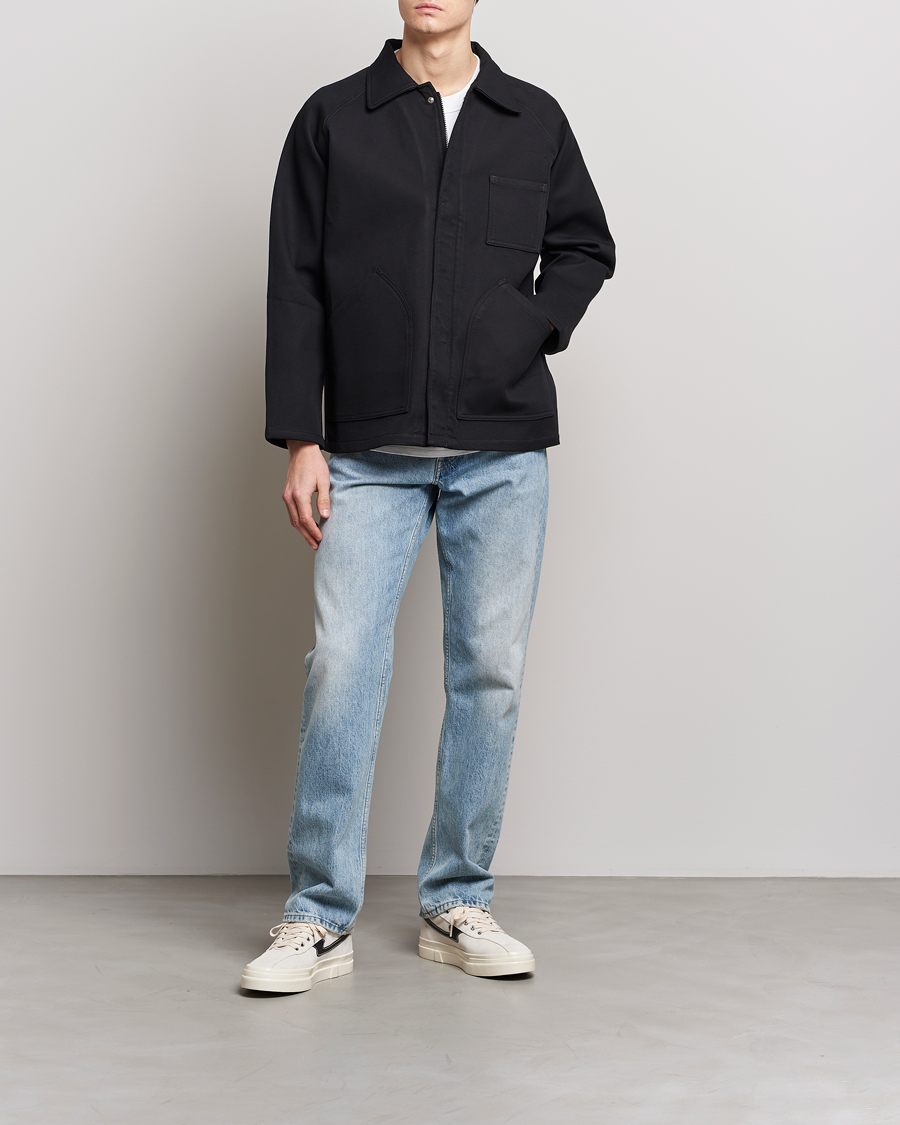 Herre | Jakker | Jeanerica | Tom Heavy Workwear Shirt Jacket Black